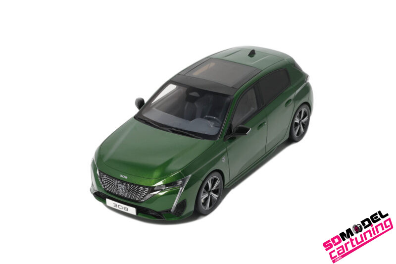 1:18 Peugeot 308 GT - 2022 - Olive Green - Imagen 4