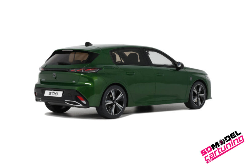 1:18 Peugeot 308 GT - 2022 - Olive Green - Imagen 3