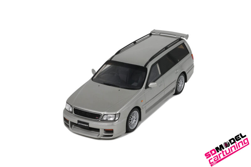 1:18 Nissan Stagea Autech Version 260RS - 1997 - Sonic Silver - Afbeelding 4