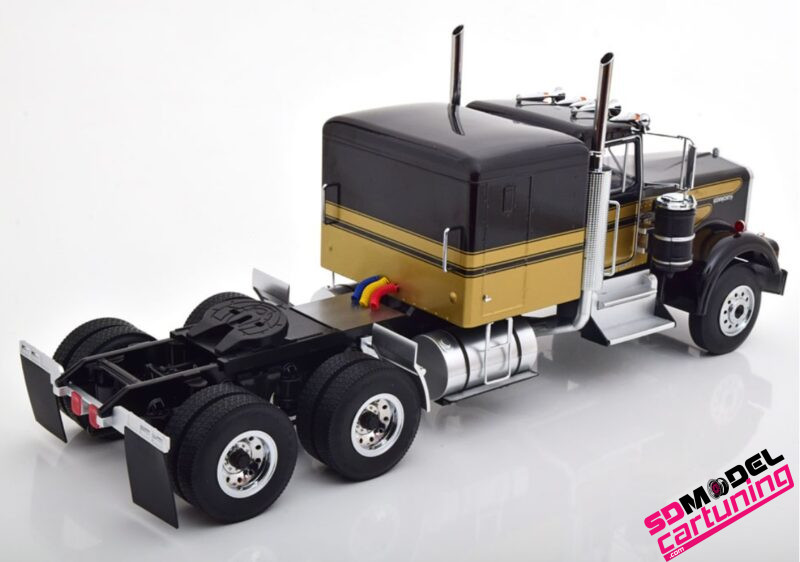 1:18 Truck Kenworth W900 - Zwart/Goud - Smokey And The Bandit Film - Afbeelding 3