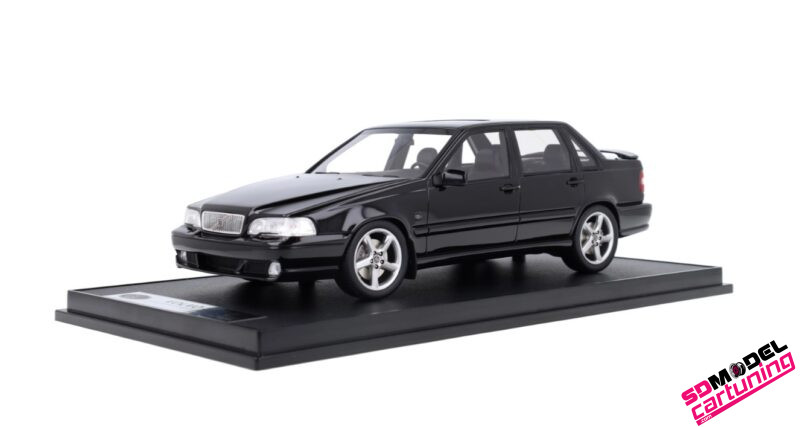1:18 Volvo S70R - 1998 - Zwart Metallic - Inclusief Luxe Vitrinebox - Imagen 2