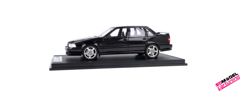 1:18 Volvo S70R - 1998 - Zwart Metallic - Inclusief Luxe Vitrinebox - Imagen 3